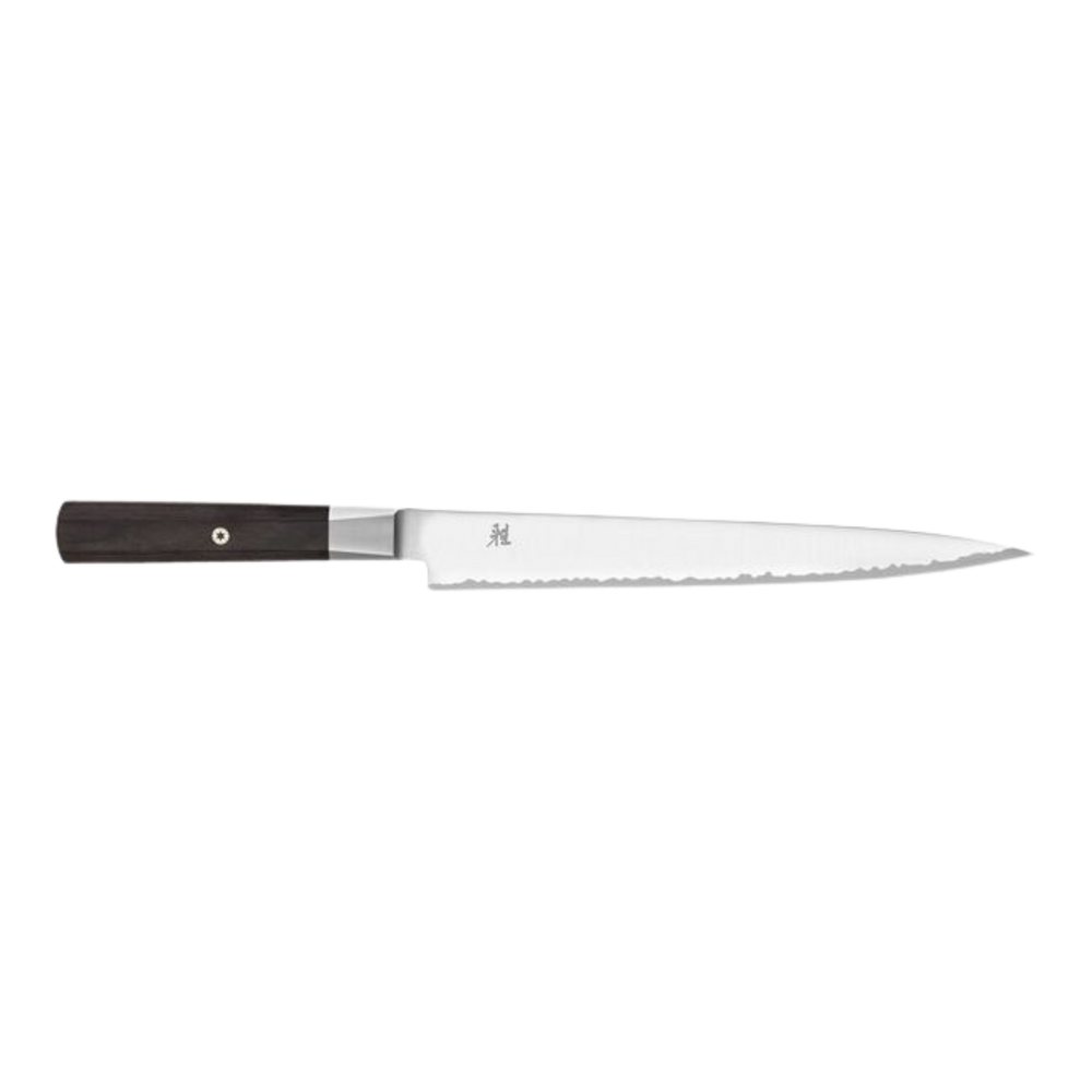 Couteau Sujihiki MIYABI 4000 FC de 9,5 pouces – Manche noir
