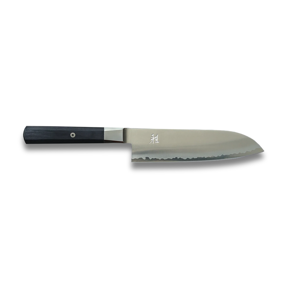 Couteau Santoku MIYABI 4000 FC de 18 cm – Manche noir