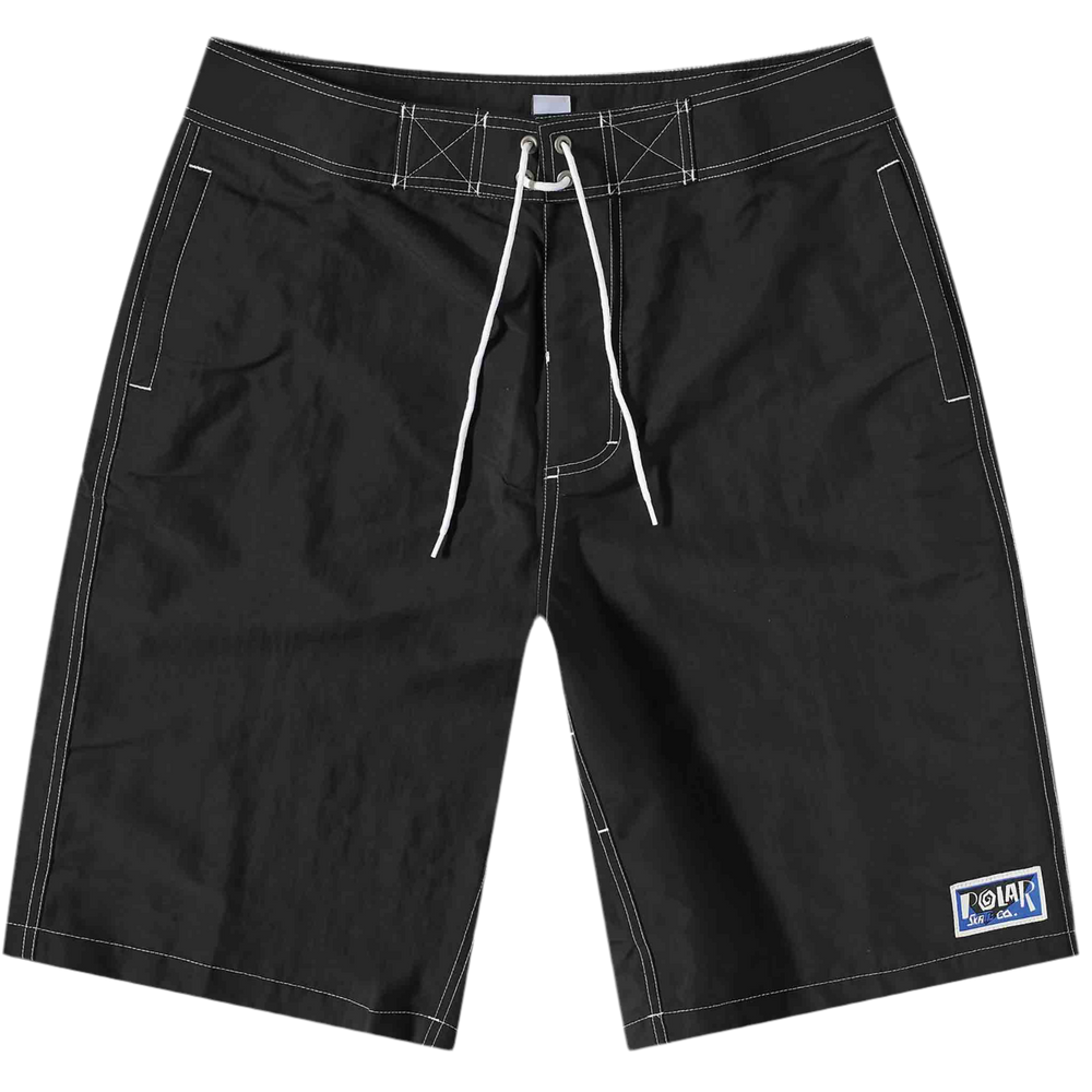Polar Skate Co. 'Spiral Surf' Short - Black