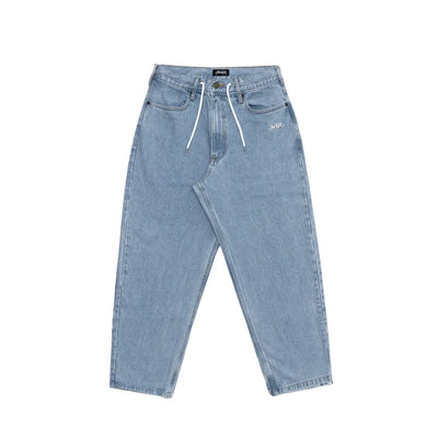Jacker 'Classic' Denim Baggy Pants - Light Blue