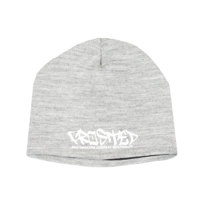 Frosted Skateboards 'Sandbox Logo' Skully Beanie - Heather Grey