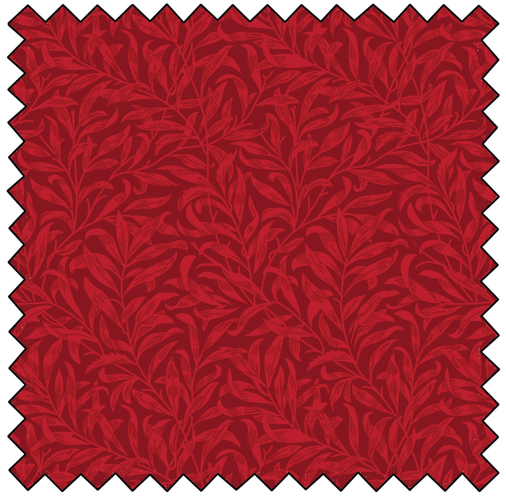 William Morris - Willow Bough - Cherry - MBF3645-29 — Cottage Quilting Ltd.