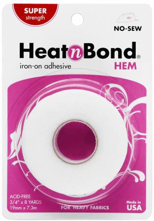 Heat N Bond Hem Tape Heavyweight 3/4in x 8yds — Cottage Quilting Ltd.