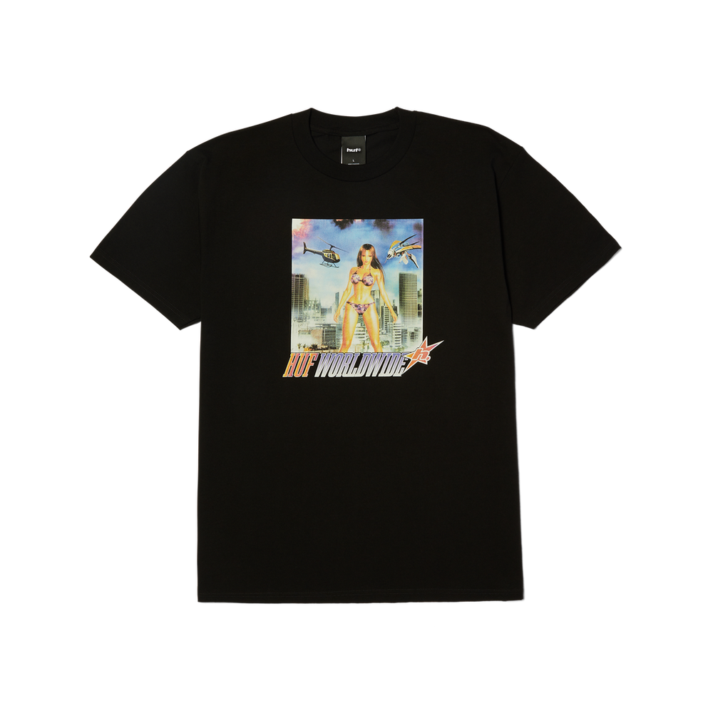 HUF 'In The Skies' Tee - Black