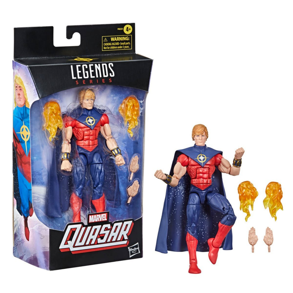 Figurine articulée Marvel Legends Quasar 15 cm – Exclusive