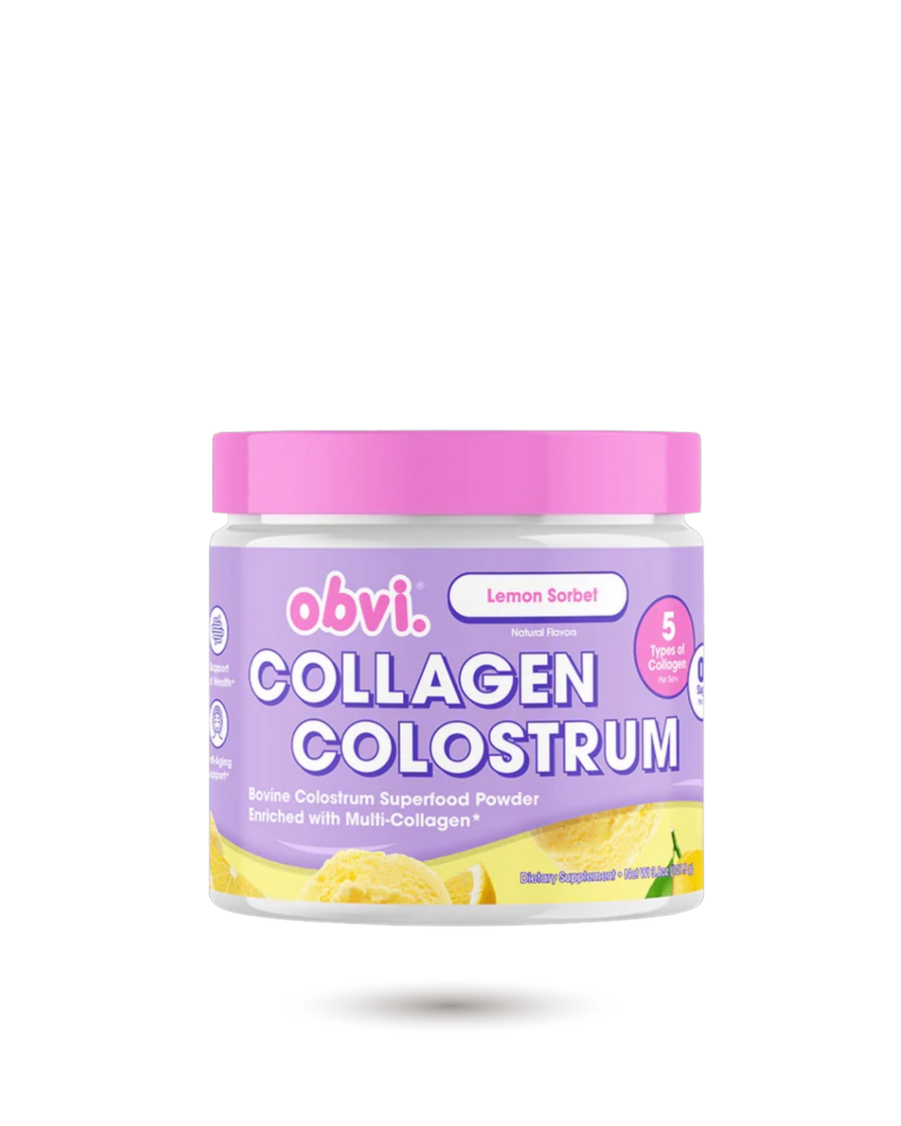 Obvi. Collagen Colostrum - Sorbet Citron