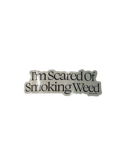 Autocollant Jacuzzi Unlimited « Scared Of Smoking » - Noir