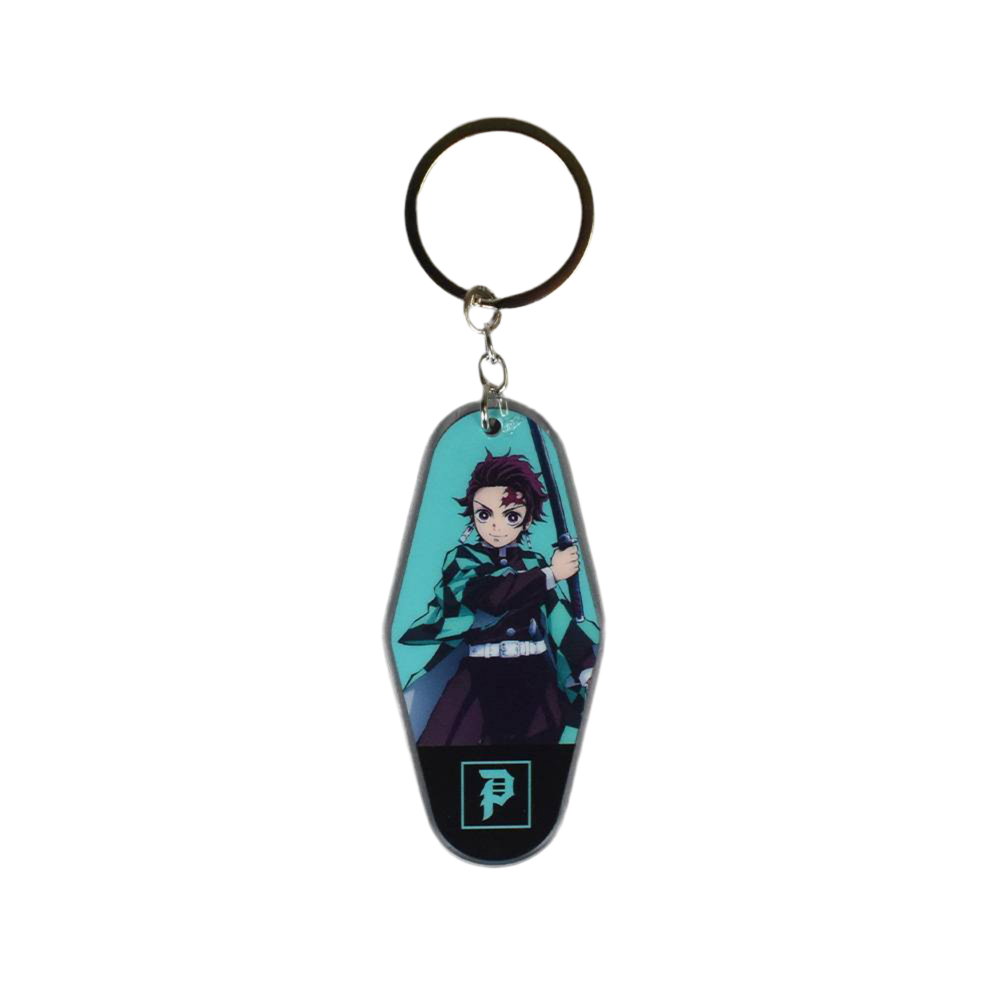 Porte-clés Primitive x Demon Slayer 'Tanjiro' - Transparent
