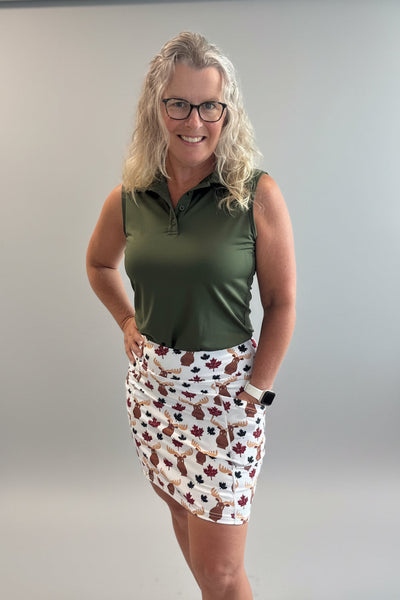 2026 Jupe-culotte de golf décontractée assortie Performance