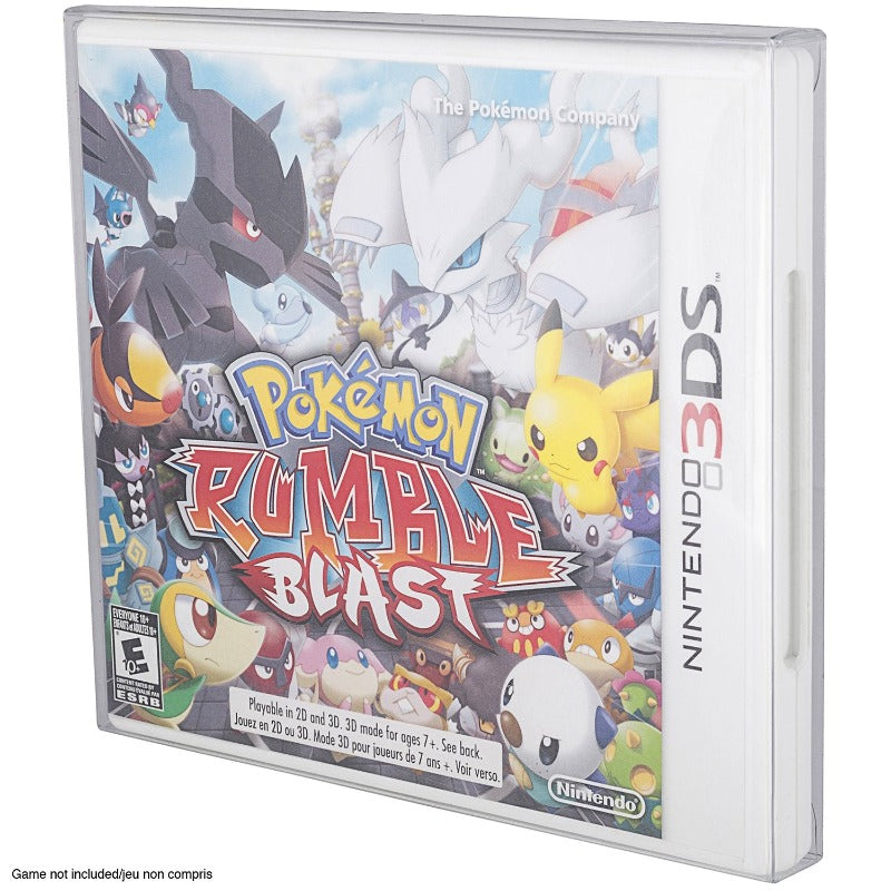 Nintendo 3DS (NTSC) - Protections EVORETRO PET - Lot de 25