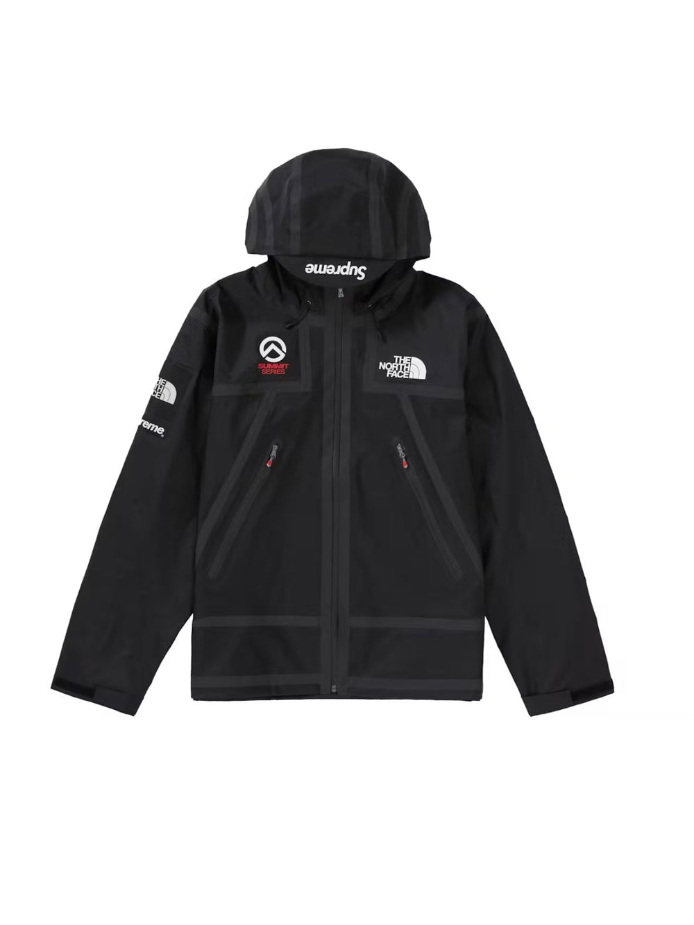 Veste Supreme x The North Face 'Summit Series' à coutures extérieures - Noir