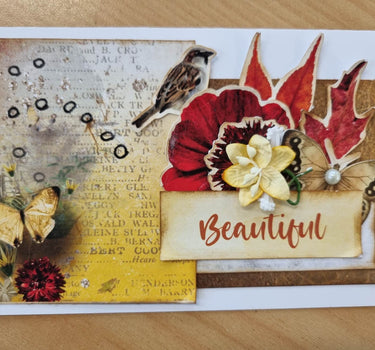 3Quarter Designs - Card Collection - Autumn Butterfly
