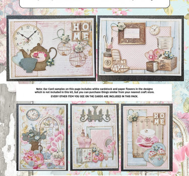 3Quarter Designs - Card Collection - Shabby Cottage