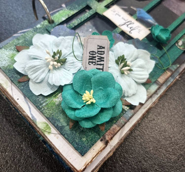 3Quarter Designs - Mini Album Base Kit - Urban Turquoise