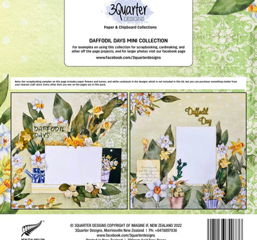 3Quarter Designs - Mini Scrapbook Collection - Daffodil Days