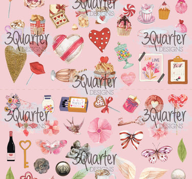 3Quarter Designs - 12" X 12" Paper Pack  - Always Yours