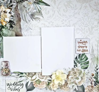 3Quarter Designs - 12" X12" Paper Pack - Our Vows