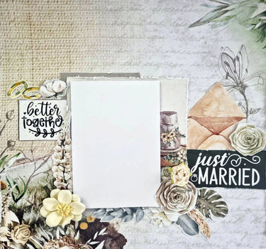 3Quarter Designs - 12" X12" Paper Pack - Our Vows