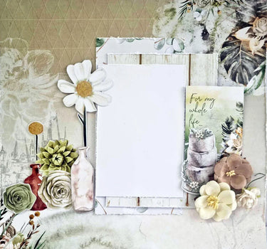 3Quarter Designs - 12" X12" Paper Pack - Our Vows