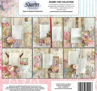 3Quarter Designs - Scrapbook Collection -  Shabby Cottage
