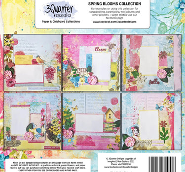 3Quarter Designs - Scrapbook Collection - Spring Blooms