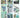 3Quarter Designs - Tag Sheet - Teal Happiness