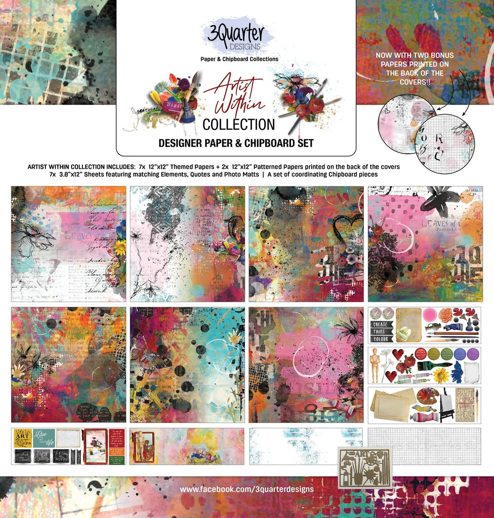 Collection L'artiste en vous de 3Quarter Designs
