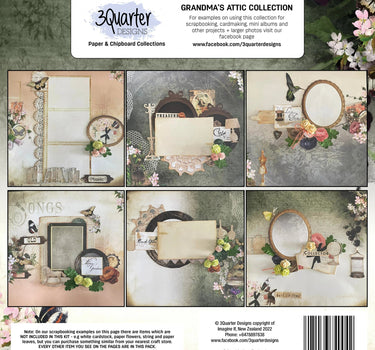 3Quarter Designs Grandma's Attic Collection