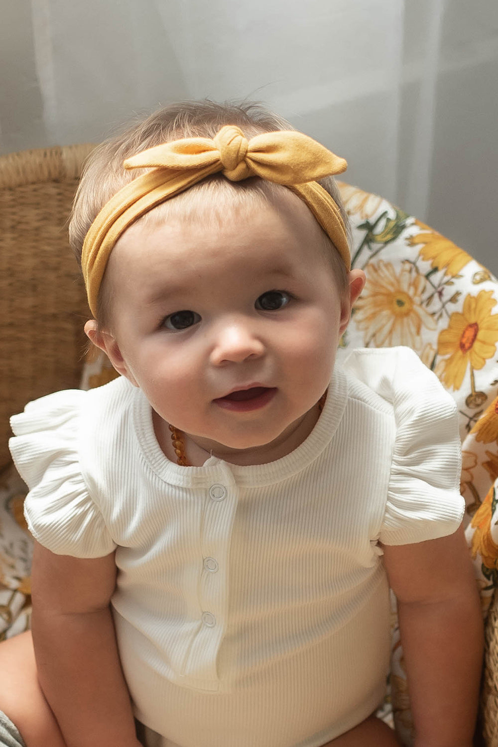 Bandeau "Topknot" | Moutarde