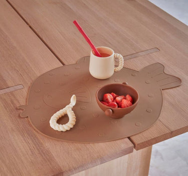 Bamboo Silicone Straw - Pack of 6 - Warm colors