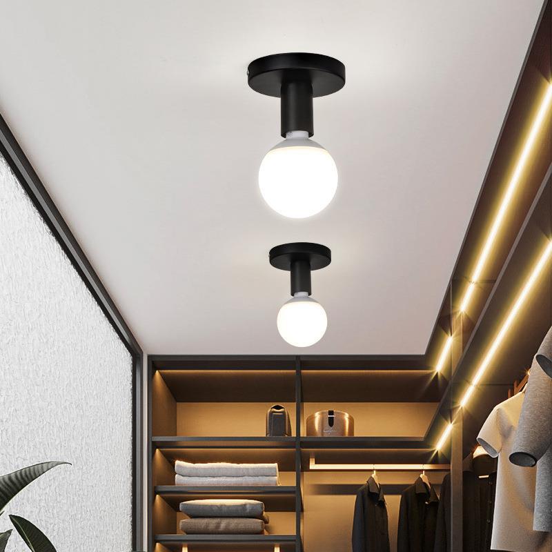 Nordic Iron Ceiling Light for Hallway & Bedroom