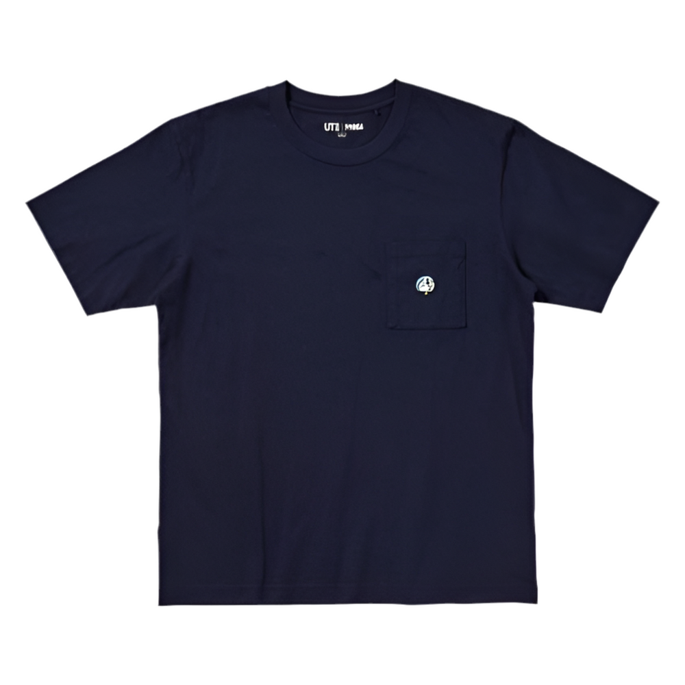 T-shirt Uniqlo 'Doraemon' - Marine