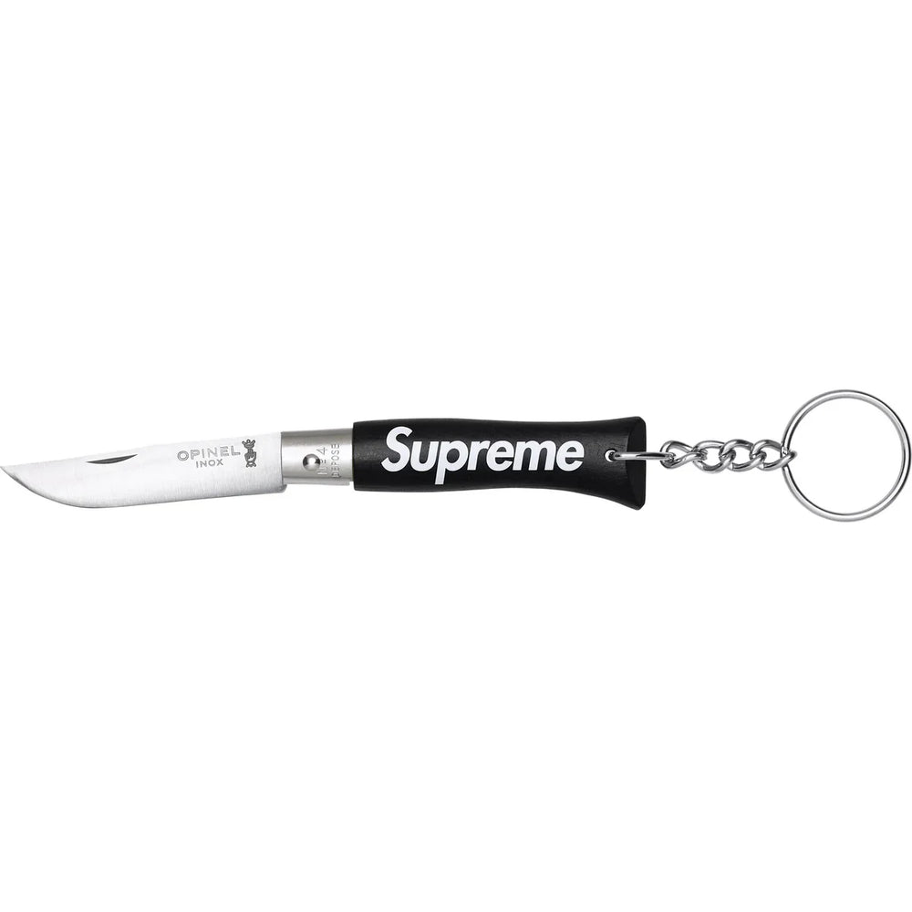 Porte-clés Couteau Supreme x Opinel 'No. 4' - Noir