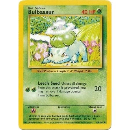 Bulbasaur (044/102) (BS)