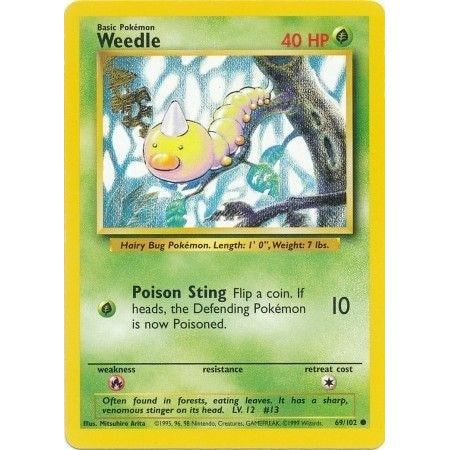 Weedle (069/102) (BS)