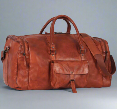 MET 5 Pocket Leather Duffle Bag