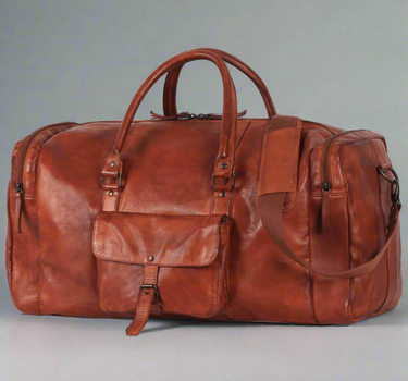 MET 5 Pocket Leather Duffle Bag