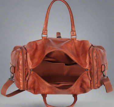 MET 5 Pocket Leather Duffle Bag