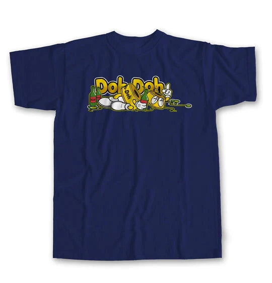 T-shirt 'Doh Doh Jaune' de Shorty - Marine
