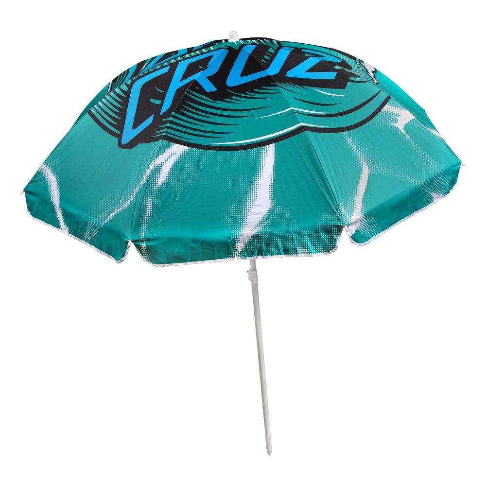 Parapluie de plage 'Wave Dot' Santa Cruz - Bleu sarcelle