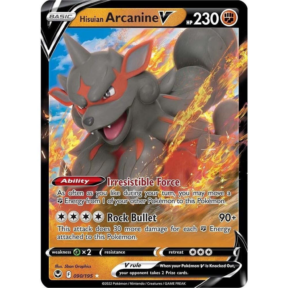Arcanin de Hisui V (090/195) (SWSH12)