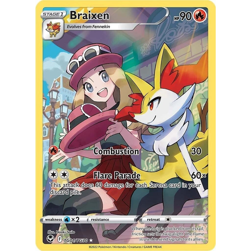 Braixen (TG01/TG30) (SWSH12: TG)