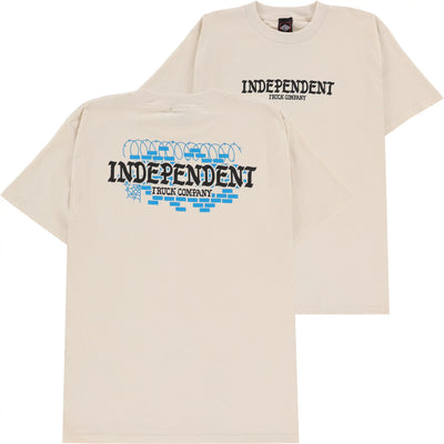 T-shirt "Independeni" d'Independent - Crème