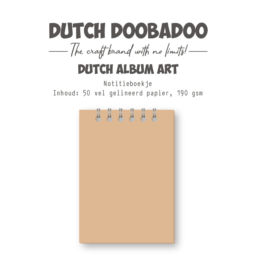 Journal d'art en MDF Dutch Doobadoo DDBD A6