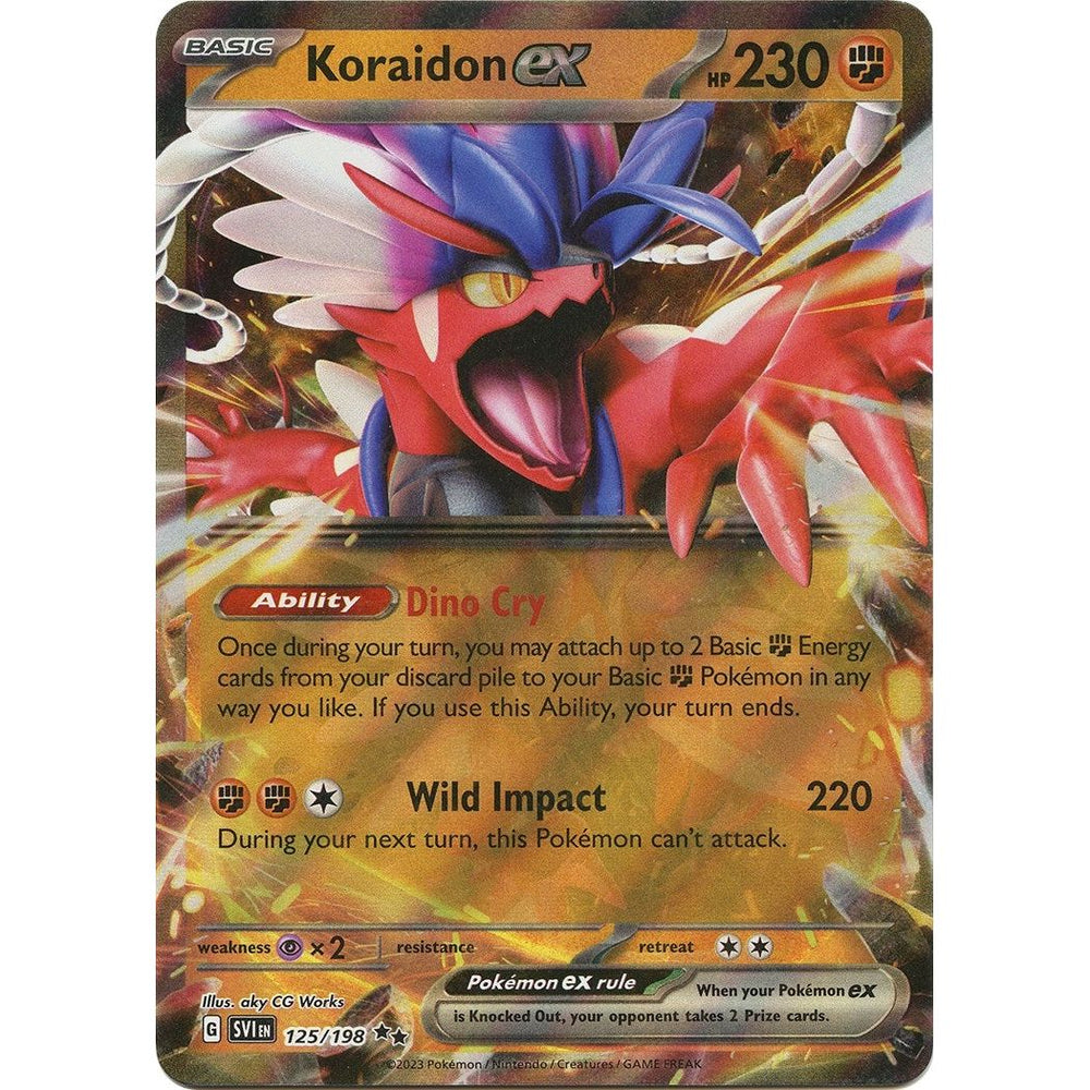 Koraidon ex (125/198) (SVI)