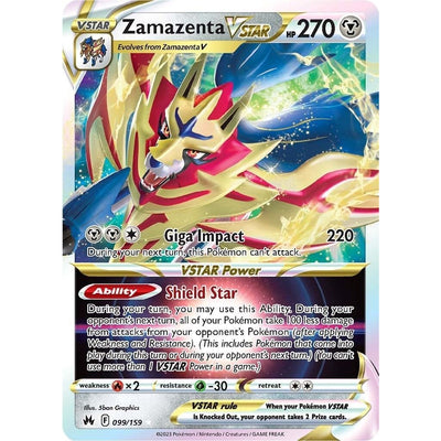 Zamazenta VSTAR (099/159) (CRZ)