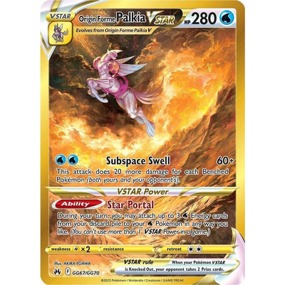 Palkia Forme d'Origine VSTAR (Secret) (GG67/GG70) (CRZ:GG)
