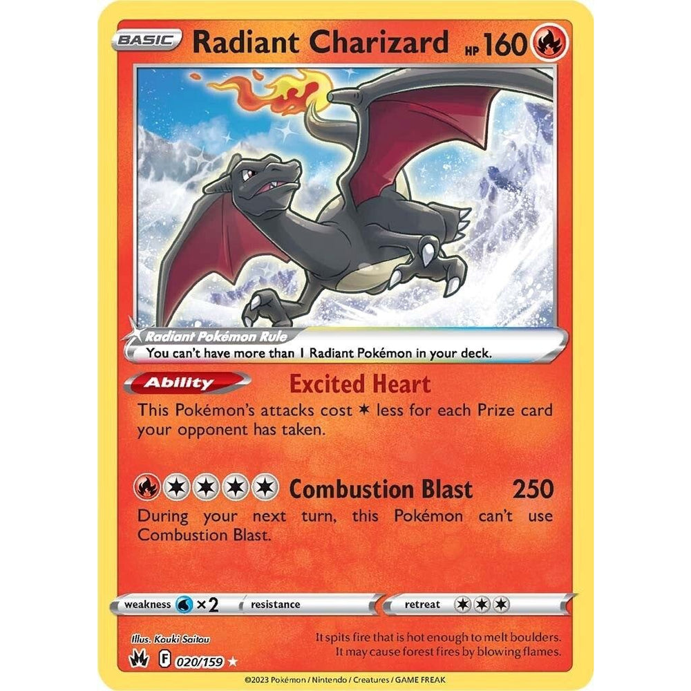 Radiant Charizard (020/159) (CRZ)