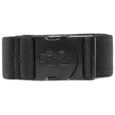 ThirtyTwo 'Cut-Out' Elastic Belt - Black
