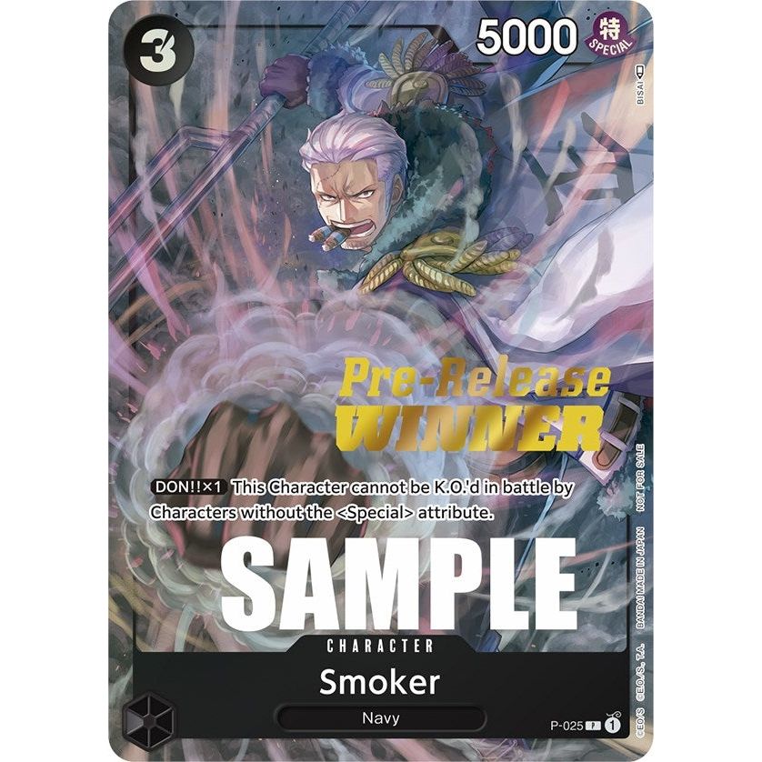 Smoker (Pre-Release) [Winner] (P-025) (OP-PR)